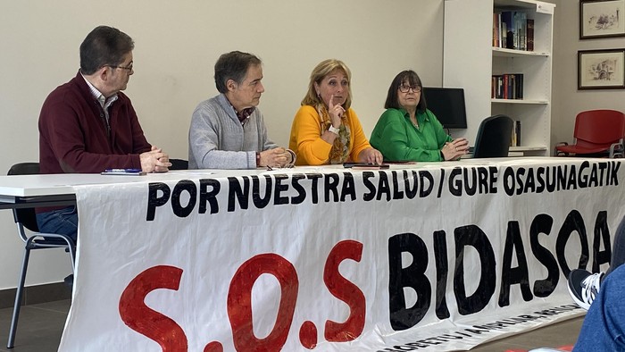 Osasun publikoa Bidasoan lehen mailako «arazo politikoa» bilakatu dela salatu dute