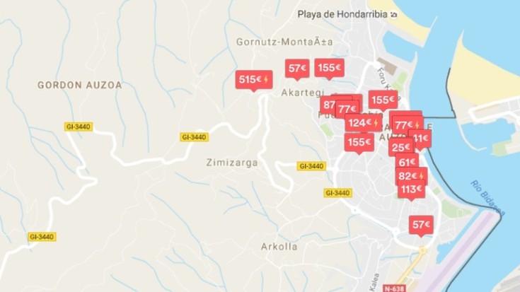 Hondarribiko PSE alderdi sozialistak herriko apartamentu turistikoen erregulatzeko Udal Ordenantza baten beharra aldarrikatu du 