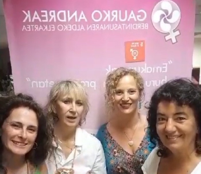 Indarkeria matxistaren biktimak lagunduz ospatuko du Gaurko Andreak elkarteak bere 15. urtemuga 