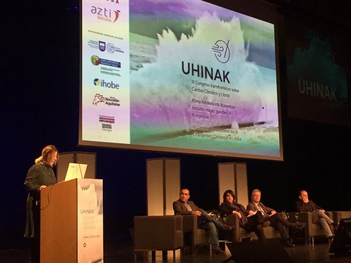 Euskal kostaldearen aldaketak Uhinak kongresuan aztergai