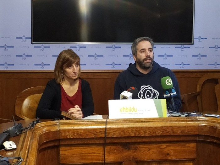 Zaldunbordako balio ekologikoa, Hondarribian bezala Irungo aldean ere babestu beharra aldarrikatzen du EH Bilduk