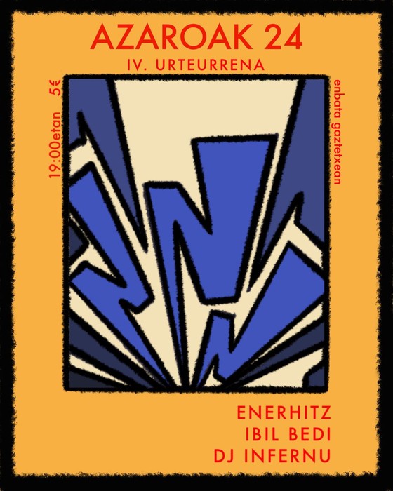 Enbata gaztetxearen 4 urteen ospatzeko gaualdia